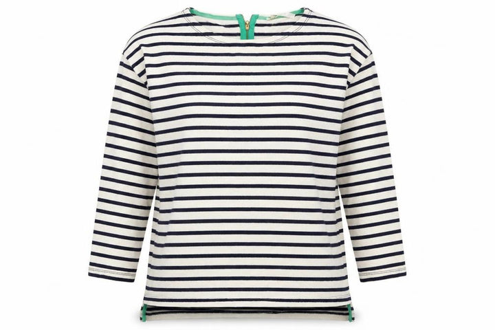 Pull&Bear pull bear Womens Beige Striped Pullover Jumper Size M