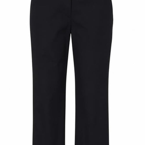 Preworn Womens Black   Trousers  Size 34 in L31 in