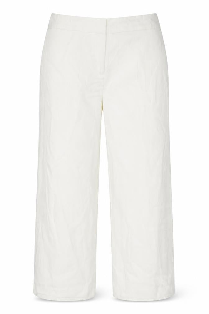 Ann Harvey Womens Ivory   Trousers  Size 16 L27 in