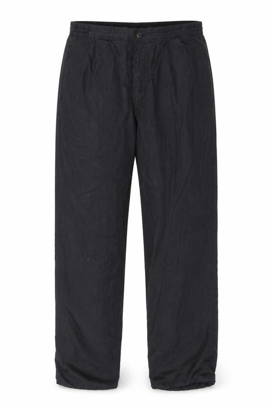 Front view of Ginga women’s black sweatpants, size S, 28-inch leg