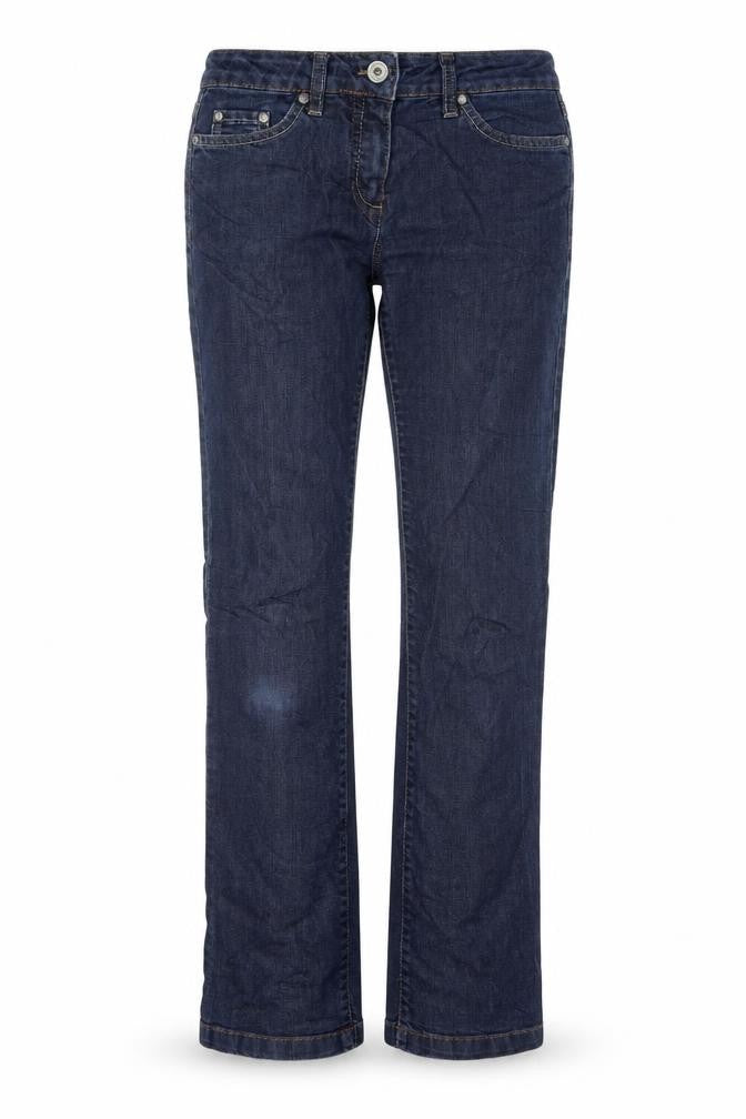 MORE & MORE Womens Blue  Denim Straight Jeans Size 8 L28.5 in