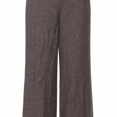 Marks and Spencer  Womens Brown   Trousers  Size 14 L27 in