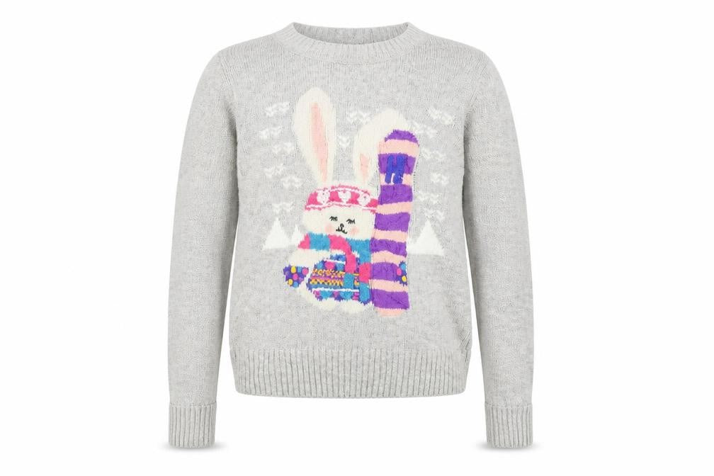 By Henry Holland  Girls Grey   Pullover Jumper Size 10 Years