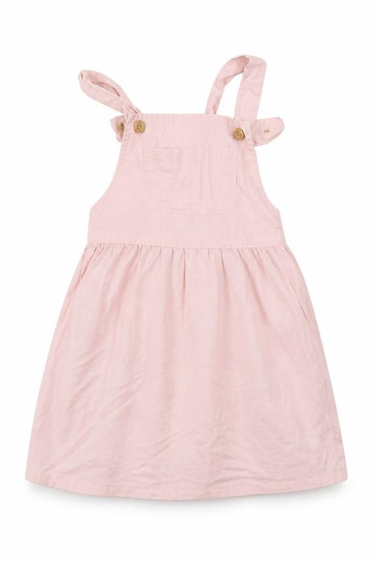 Front view of H&M girls’ pink a-line, size 18, months