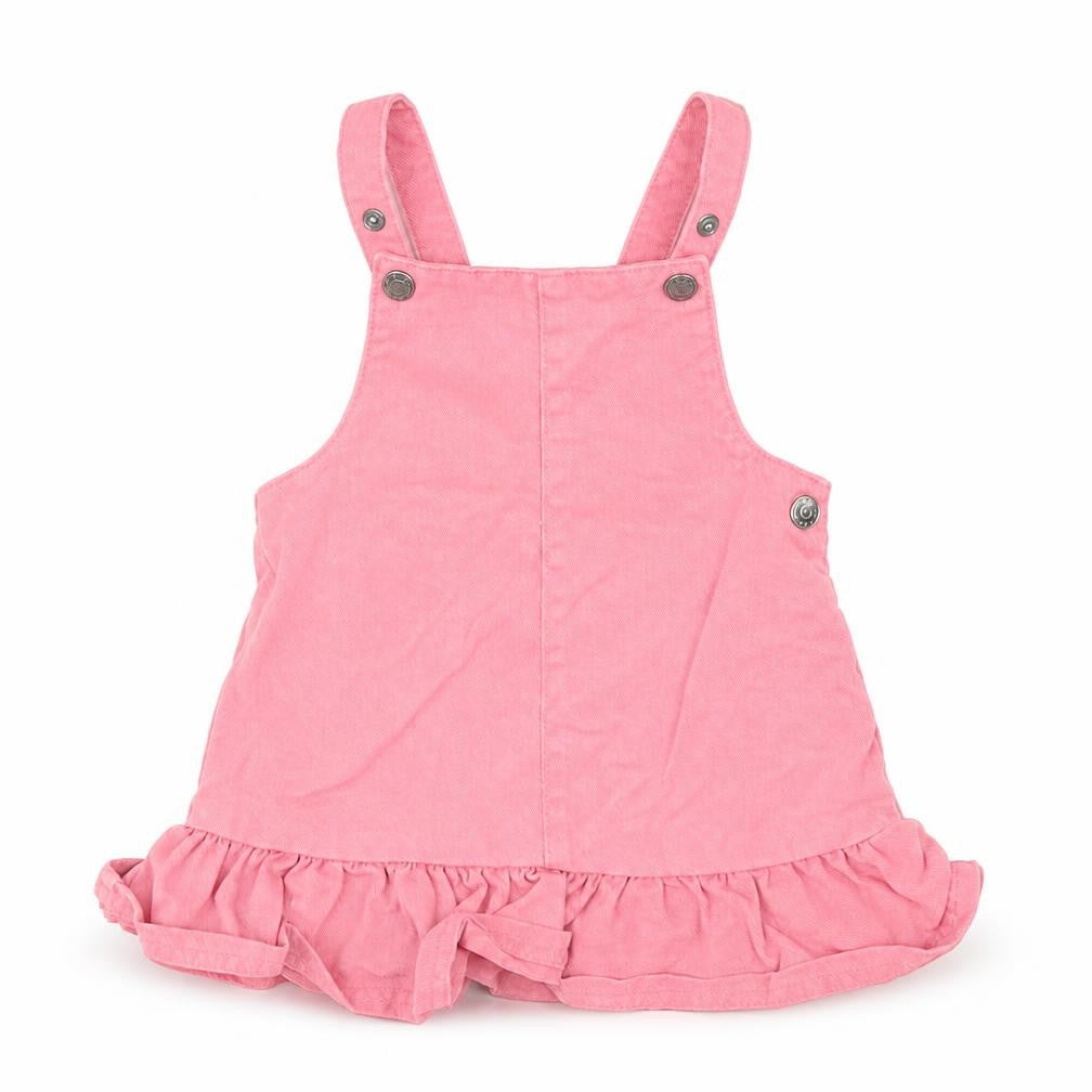 Fred & Flo Girls Pink  Denim A-Line  Size 9-12 Months