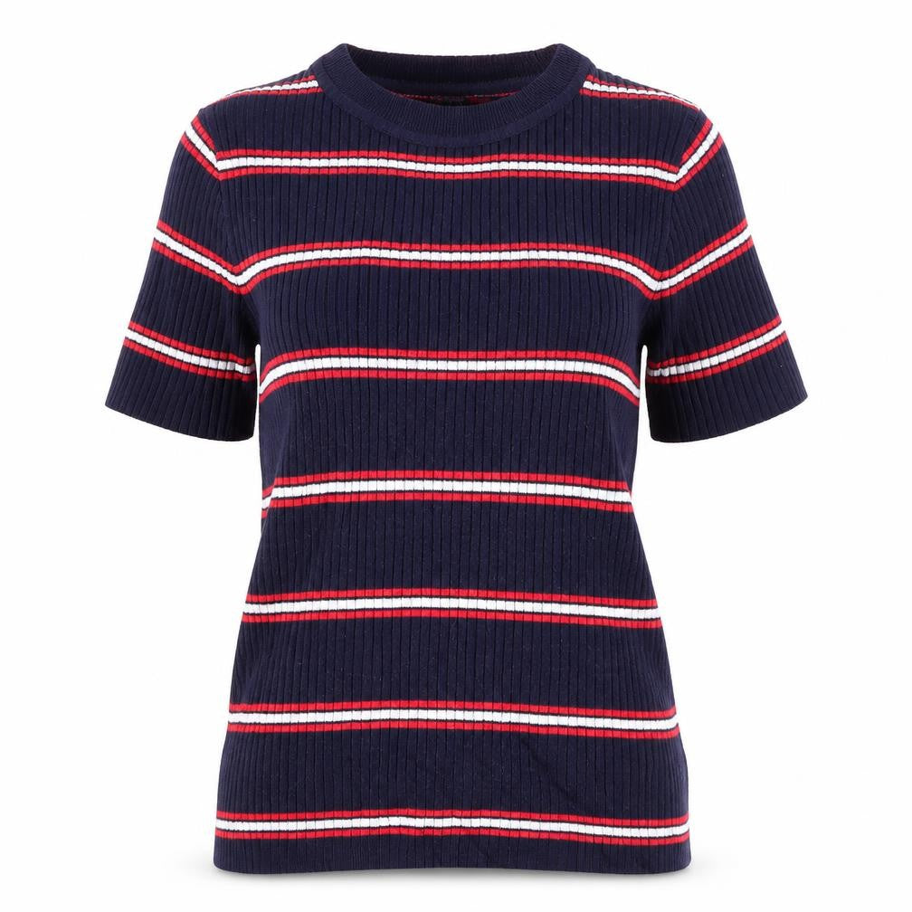 Front view of Divided women’s blue striped jumper, size XS
