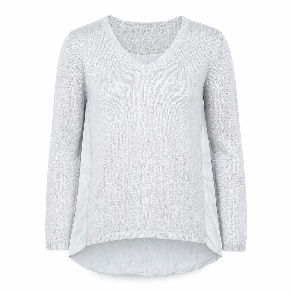 Oasis Womens Grey   Pullover Jumper Size XS