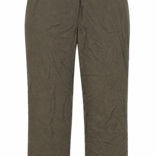 Brandtex Womens Green   Trousers  Size 16 L28 in