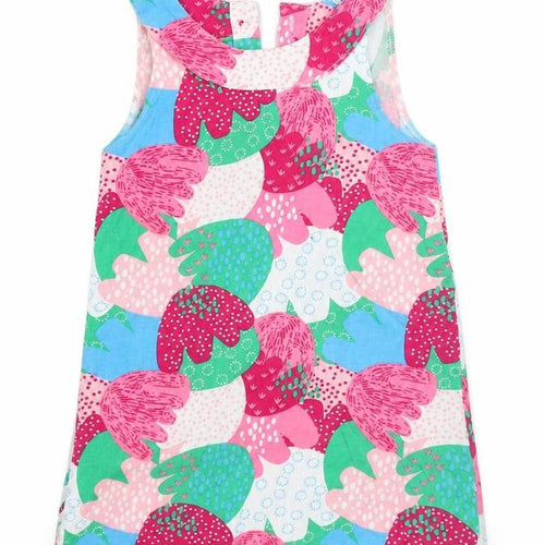 Mini Club Girls Pink Floral  Basic T-Shirt Size 4-5 Years