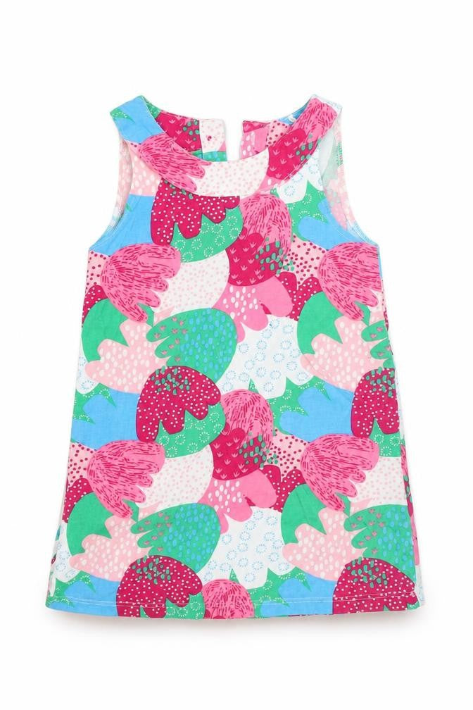 Mini Club Girls Pink Floral  Basic T-Shirt Size 4-5 Years
