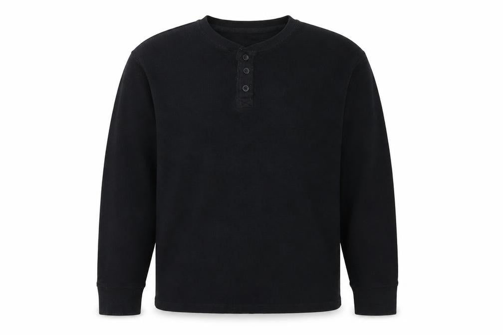 Front view of George men’s black jumper, size S