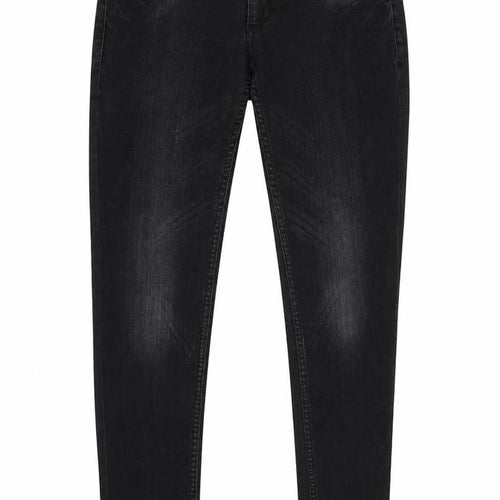 NEON Womens Black  Denim Skinny Jeans Size 10 L31 in