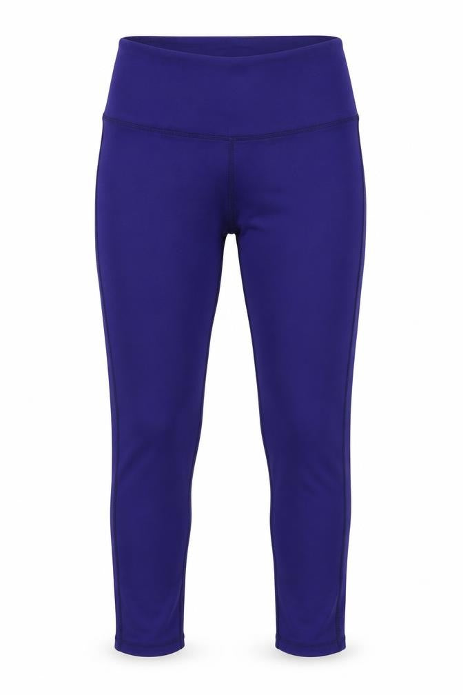 Queenieke Womens Blue   Cropped Leggings Size S L26 in