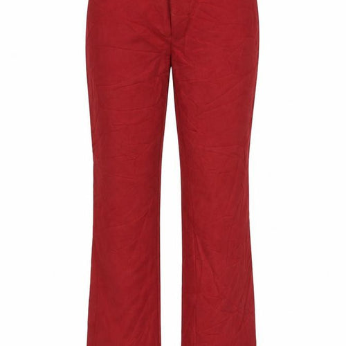 Clothes Womens Red   Chino Trousers Size 10 L38 in