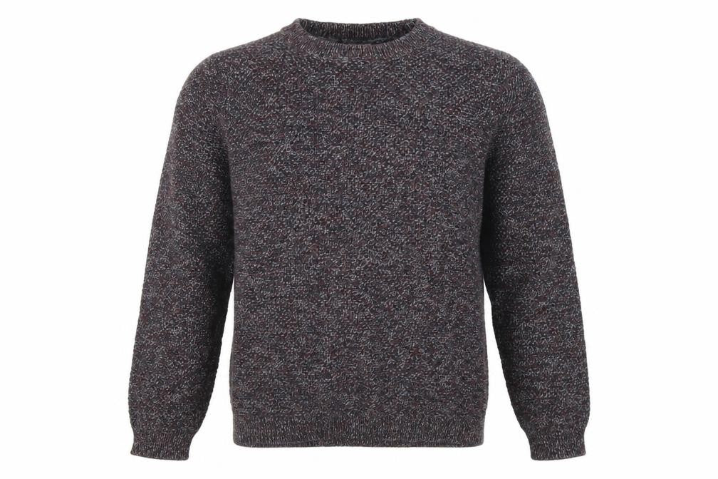 Front view of Marks & Spencer men’s multicoloured jumper, size S