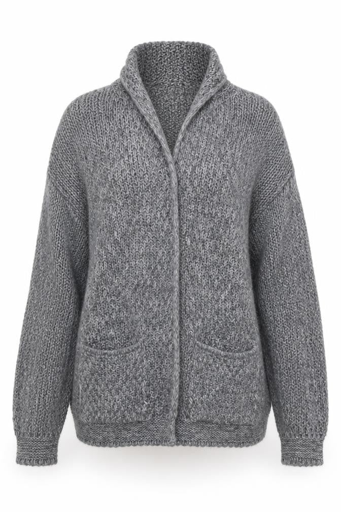 James Lakeland Womens Grey   Cardigan Jumper Size M
