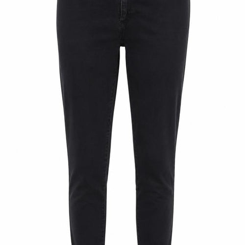 Denim & Co. Womens Black   Straight Jeans Size 12 L25 in