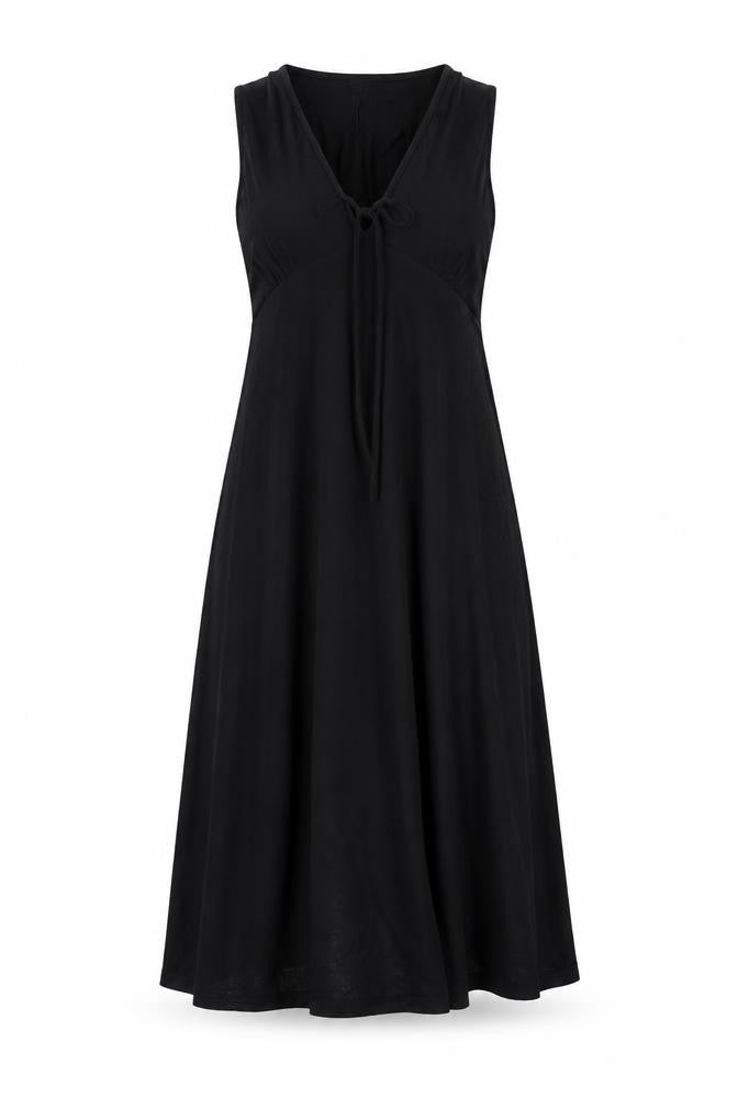 Front view of Mexx women’s black a-line, size XS
