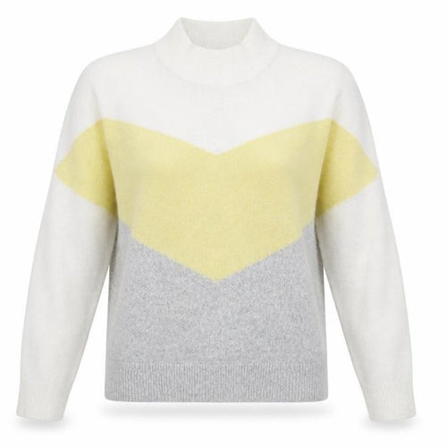 Oasis Womens White   Pullover Jumper Size L