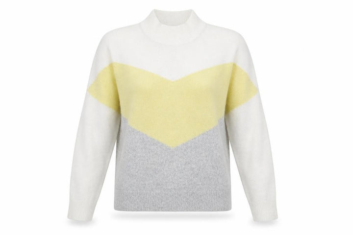 Oasis Womens White   Pullover Jumper Size L