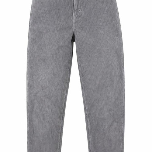 Topshop Womens Grey  Velvet Trousers  Size 27 in L29.5 in - Mom Fit
