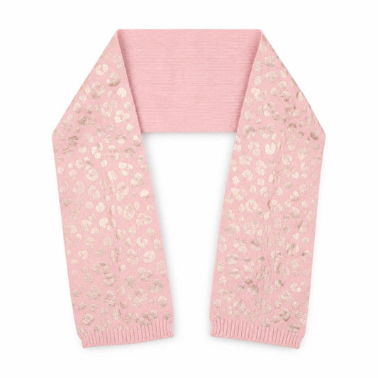 Marks and Spencer Girls Pink Animal Print  Rectangle Scarf Scarves & Wraps Size Regular  - Age 10-13