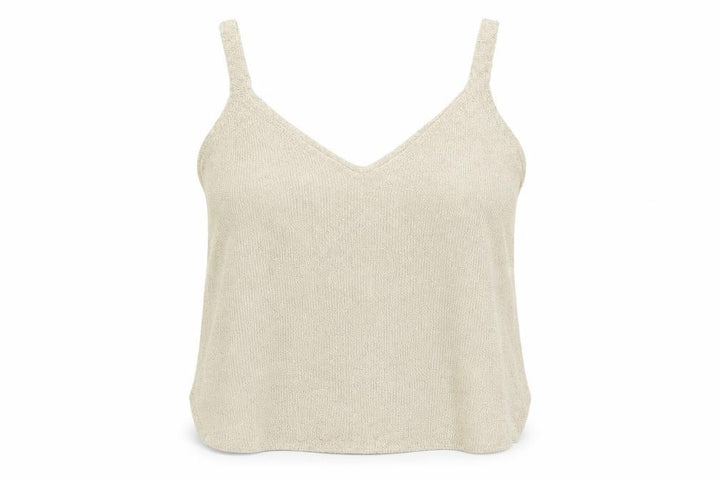 Mango Womens Beige   Basic Tank Size S