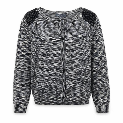 evie Womens Grey  Knit Cardigan Jumper Size 8