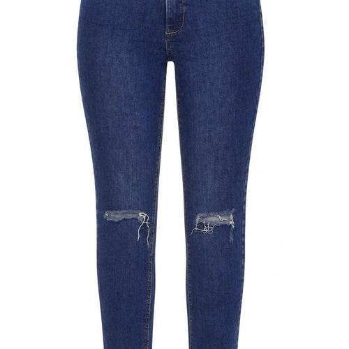 Preworn Womens Blue  Denim Skinny Jeans Size 26 in L28 in