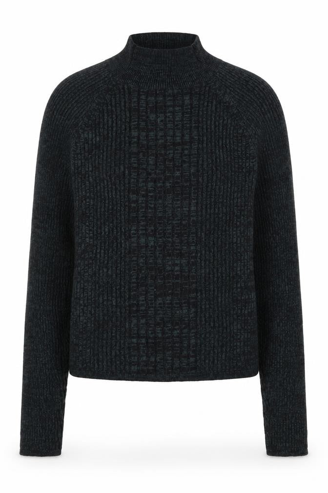 Front view of New Look women’s green jumper, size UK 6