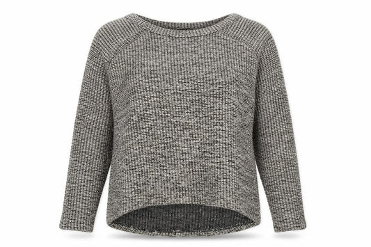 Front view of ASOS women’s brown jumper, size UK 6