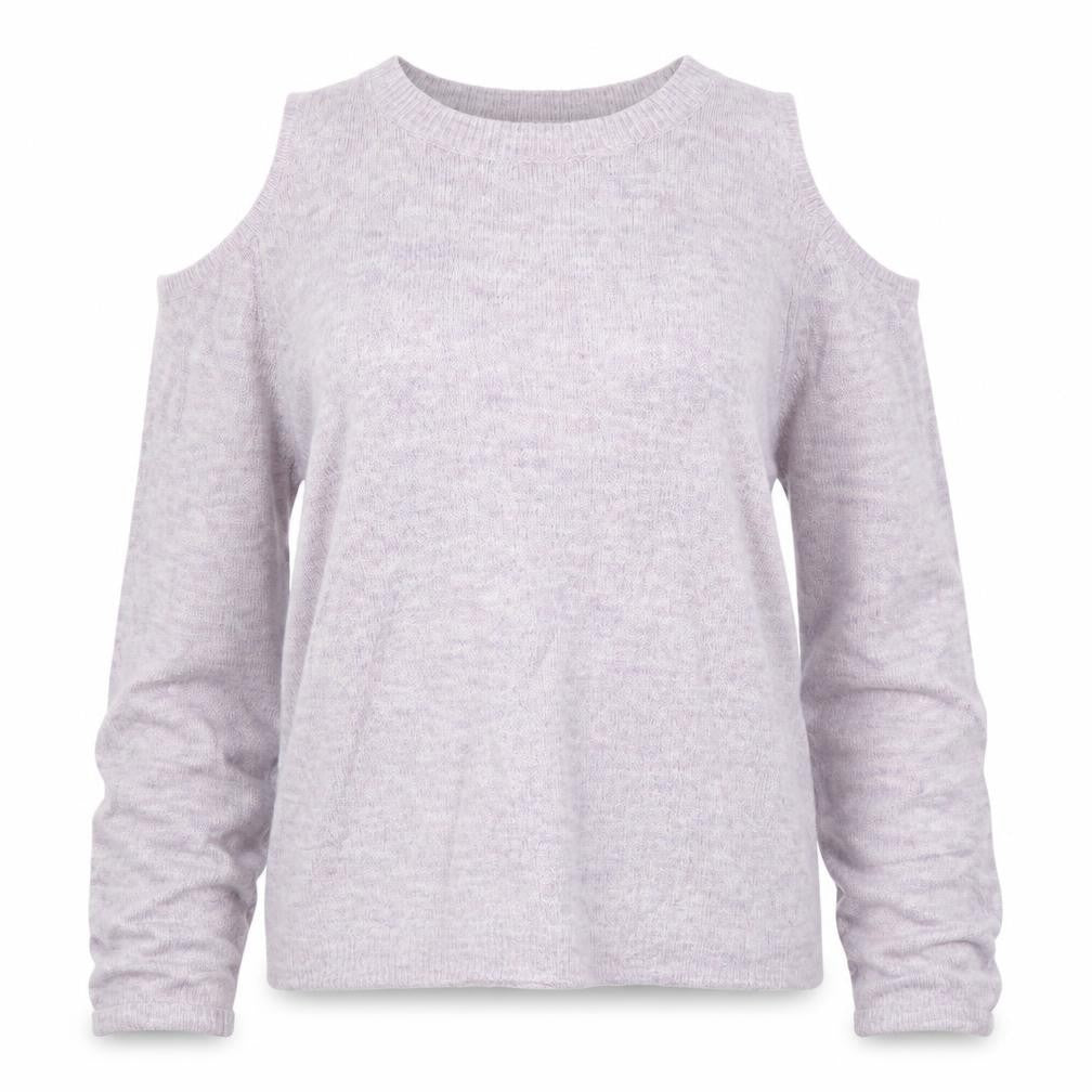 Front view of Dorothy Perkins women’s purple basic t-shirt, size UK 8