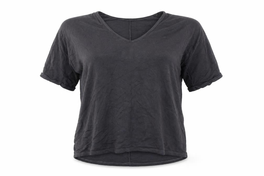 Front view of New Look women’s grey camisole t-shirt, size L
