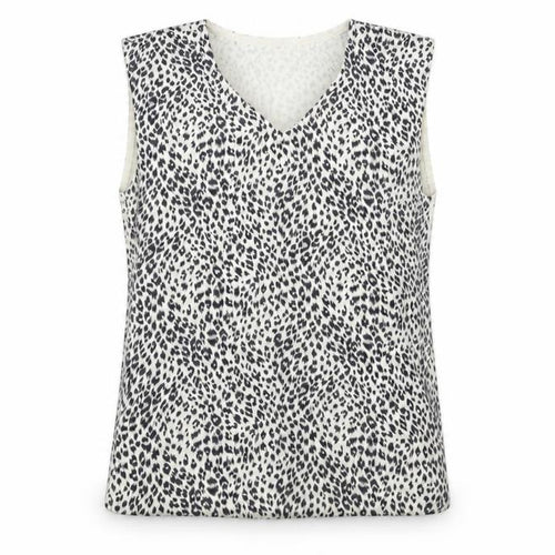 George Womens Grey Animal Print  Pullover Jumper Size XL