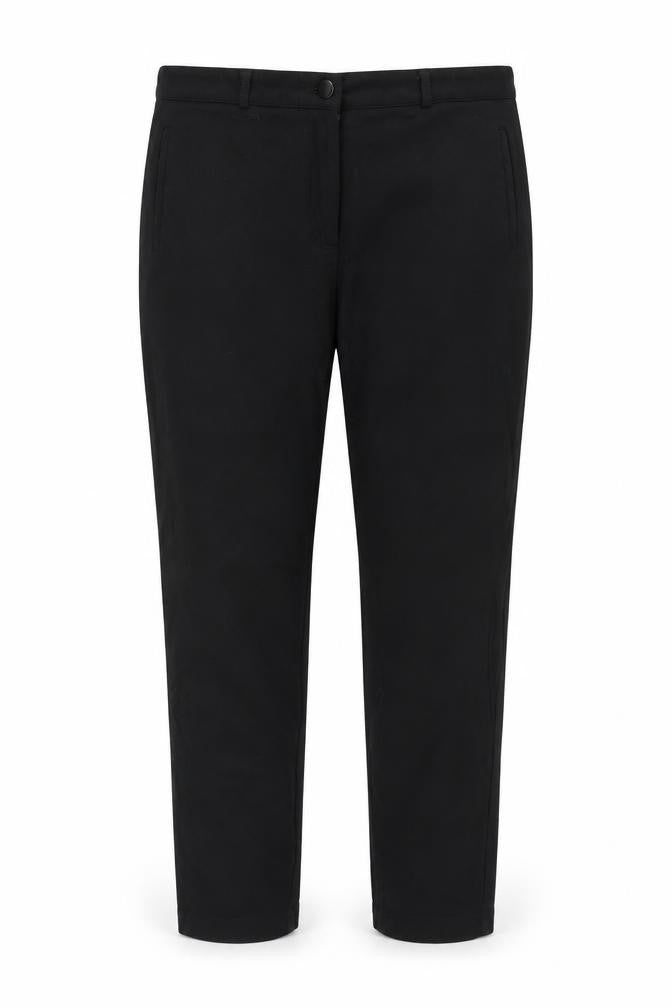 Preworn Womens Black   Trousers  Size 34 in L24 in