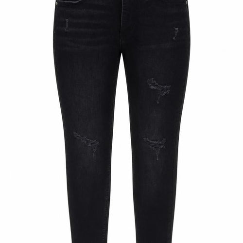 DENIM  Womens Black   Straight Jeans Size 8 L25 in