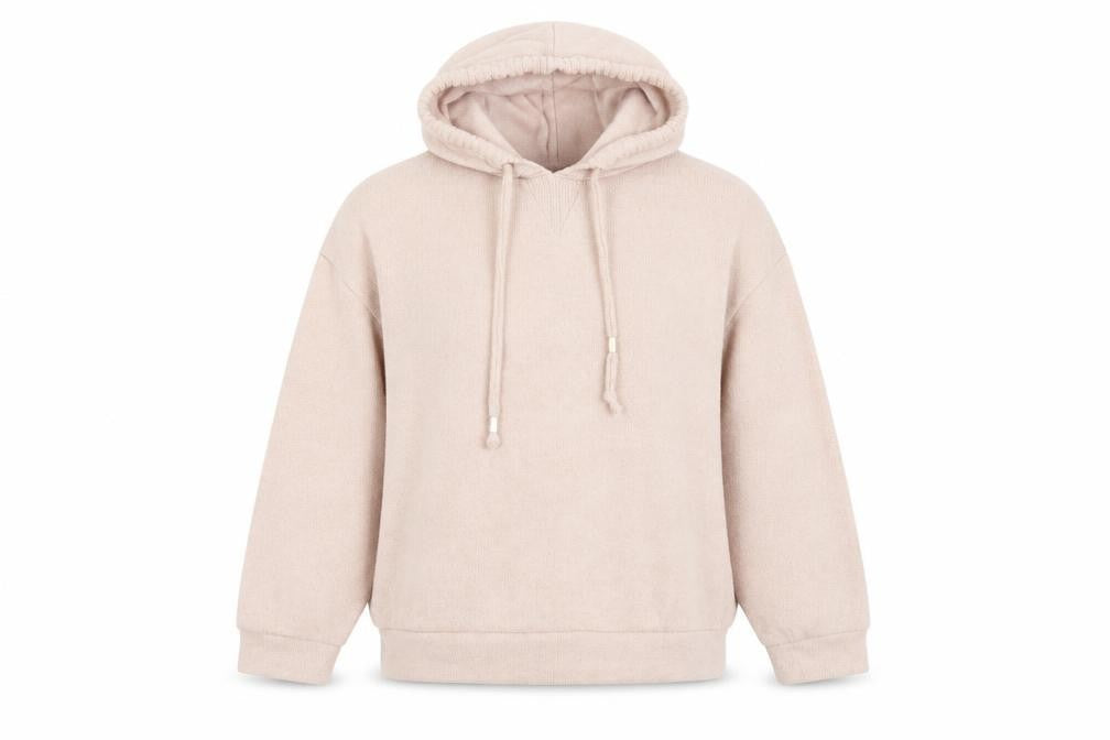 Front view of F&F women’s pink jumper, size UK 8