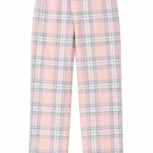 Marks and Spencer  Womens Pink Check  Sweatpants Trousers Size 10 L26 in