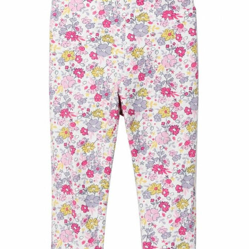 Me To You Girls Pink Floral  Capri Leggings Size 9 Months