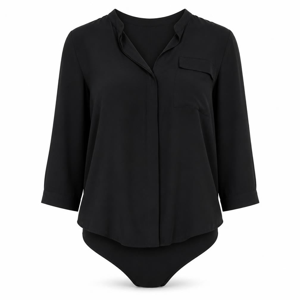 Dorothy Perkins Womens Black   Bodysuit One-Piece Size 10