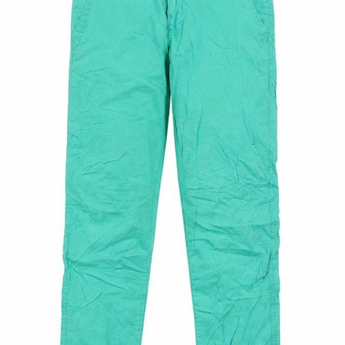 Pepperts Girls Green   Capri Trousers Size 10 Years