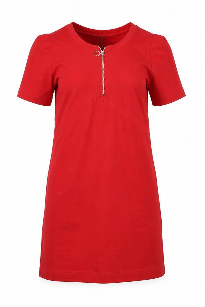 Front view of Sinequanone women’s red a-line, size XS