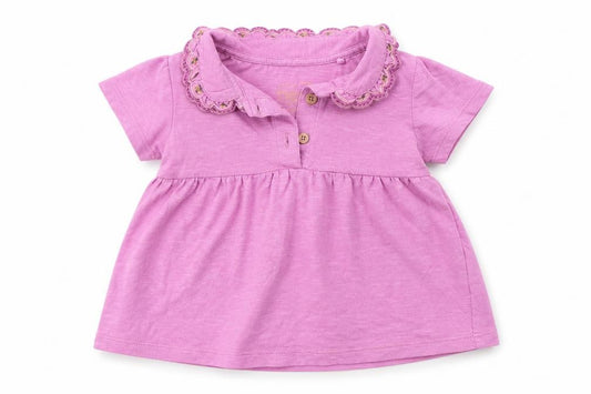 Front view of Next Baby Pink Shift, size 12-18, Months