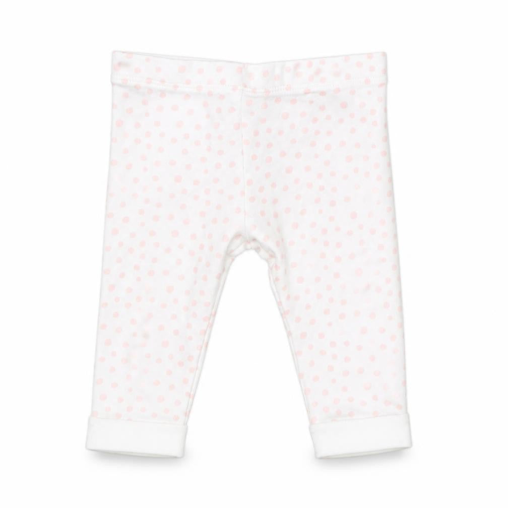 Disney Girls White Polka Dot   Pyjama Pants Size 3-6 Months