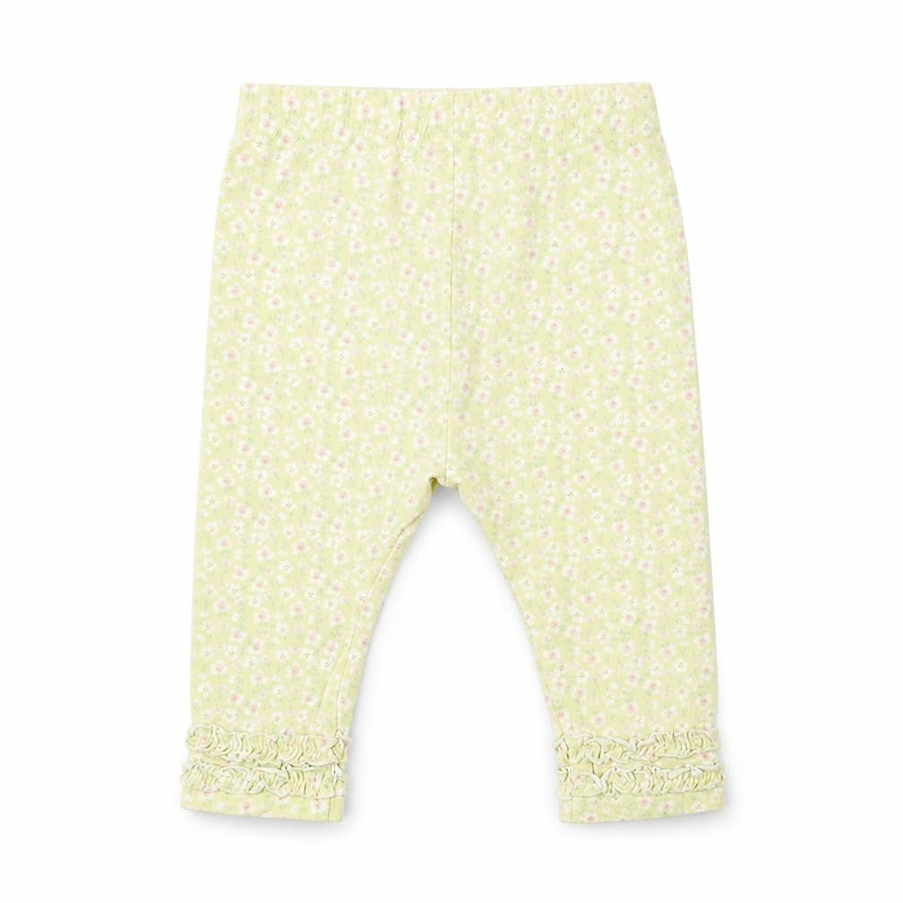 Mini Club Baby Yellow Floral   Pyjama Pants Size 3-6 Months