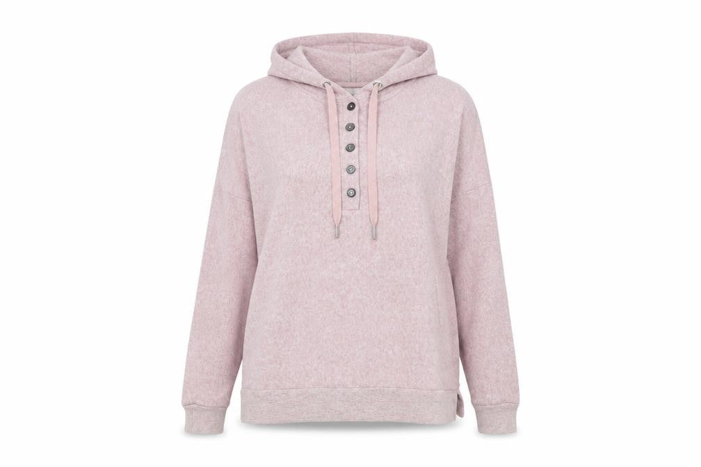 John Lewis Womens Pink   Pullover Hoodie Size S