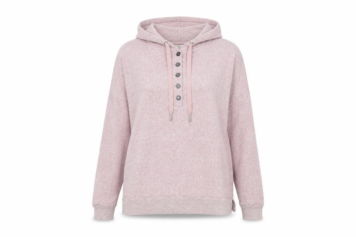 John Lewis Womens Pink Pullover Hoodie Size S