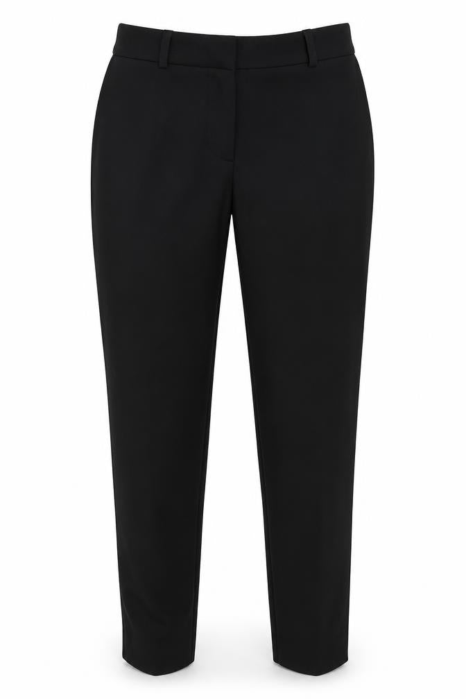 Front view of Select women’s black dress pants trousers, size UK 6, 26-inch leg
