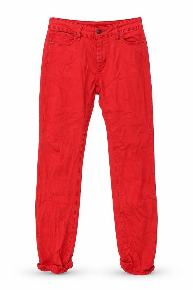 FB Sister Womens Red   Skinny Jeans Size M L29 in