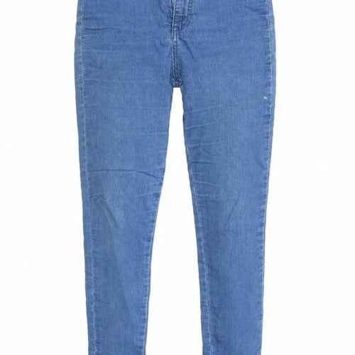 Denim & Co. Womens Blue   Straight Jeans Size 10 L29 in